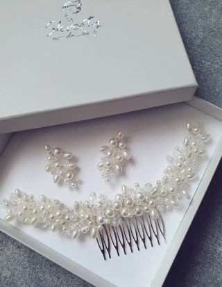 Ručně vyrobený svatební set Jackson. Netřeba dalších slov 👰‍♀️👰‍♀️. Poštovné máte po celé ČR ZDARMA #svatba2026 #nevesta...